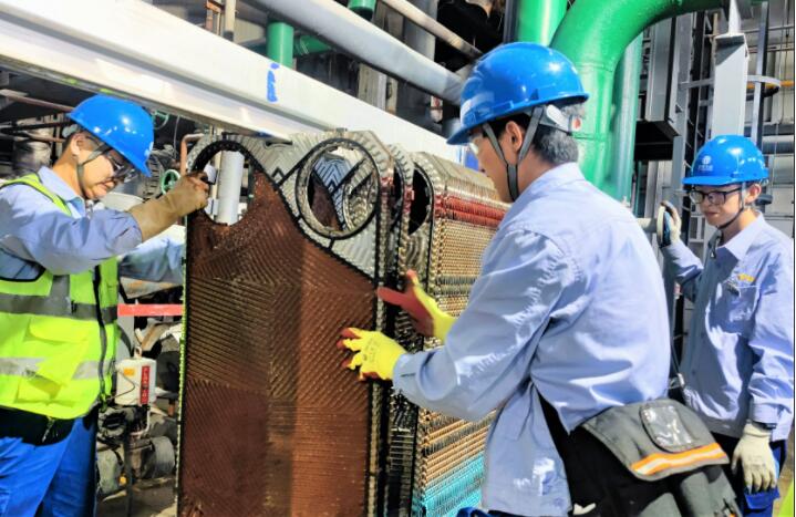 天辰化工廠清洗換熱器 保證產品質量和生產安全